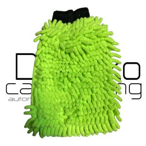 Chenille Wash Mitt Lime
